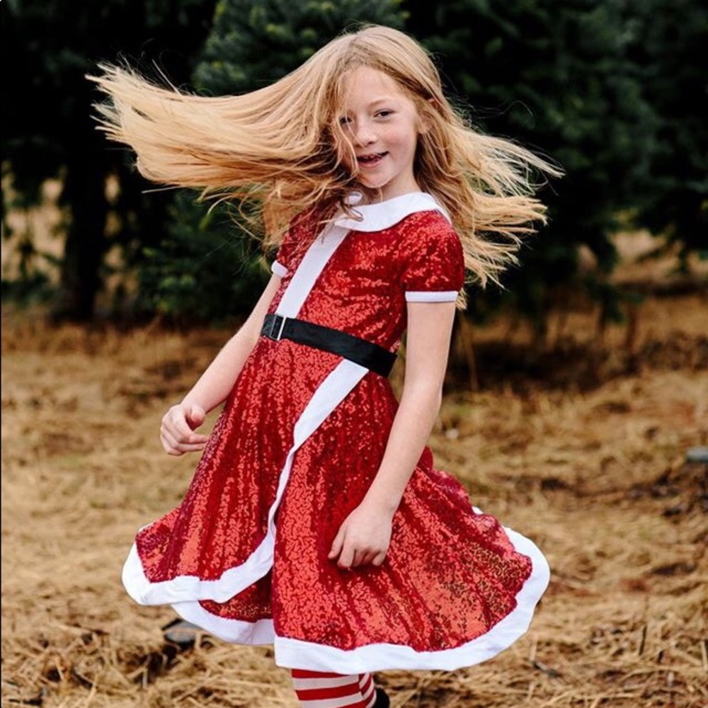 JoJo Siwa Christmas Sequin Dress